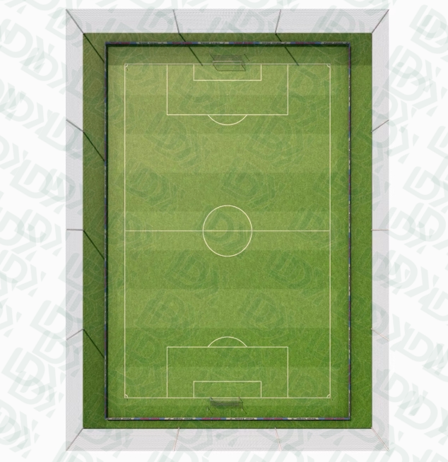 High Grade Steel Training Soccer Field Artificial Grass Sports Field Fence