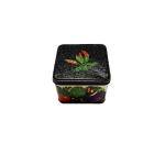 Colorful Square Tin Can For Gift Packaging Customized Logo Acceptable