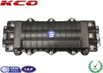 PC ABS Fiber Optic Splice Closure Outdoor Fiber Enclosure Box 2 In Ports 2 Out