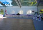 Big 20x30M Waterproof Outside Party Tents , Zinc Powder Coated Steel Canopy