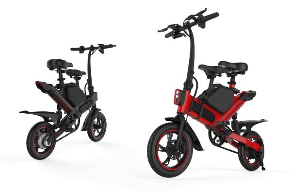Full Size Electric City Folding Bike 36V 350W Power Simple And Fashionable