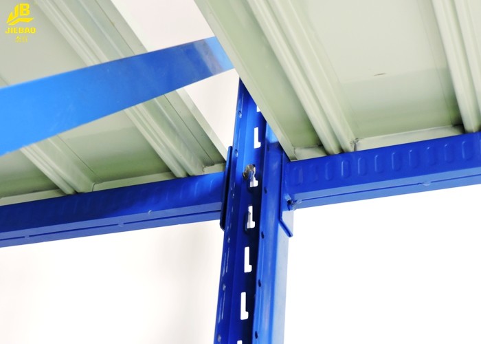 Industrial Storage Narrow Aisle Used Heavy Duty Steel Racks Blue Customers Size