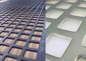 Wholesale Caron Steel 3mm To 30mm Squaresquare Perforated Metal from china suppliers