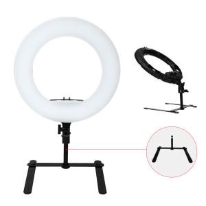 Wholesale 38w Selfie 12inch Inch Led Ring Light Blogger Kit Turning Knob Makeup Set from china suppliers