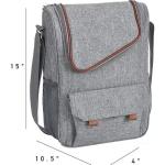 Custom 3 Bottle Wine Carrier Insulated & Leakproof Wine Cooler Bag
