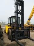 16 T Used Diesel Hyster Used Diesel Forklift Truck 2275 Mm Drive Tread Width