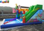 0.55mm PVC Spongebob Inflatable Bouncer Slide Pool Durable Outdoor