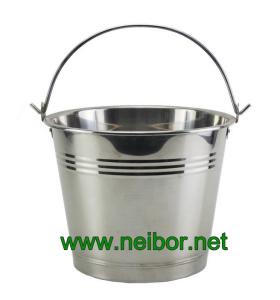 Wholesale stainless steel ice bucket beer coolers 4Litres 6Litres from china suppliers
