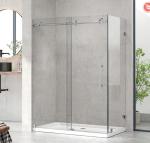 52 X 36 X 79 Inch 10mm Custom Glass Shower Enclosures 900 Quadrant Shower