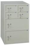 18 Doors Security Level A1 Dt-18 Bank Safe Deposit Box Hotel Locker for Door