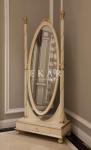 Home Mirrored Dresser Drawers Dressing Room Nostalgic Mirrors Wood Overlay