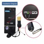 Wired 70dB Voice Recorder Mic USB 2.0 Condenser 30Hz-20kHz Living Streaming