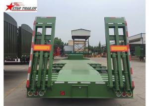 Wholesale High And Low Panels Low Bed Semi Trailer Transportation Engineering Machinery from china suppliers