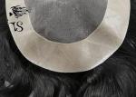 Natual Looking Toupee Hair Replacement System / Mens Human Hair Pieces