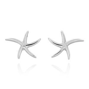 Wholesale Aera Vida Sea Life Ocean Starfish Shining Star Sterling Silver Post Stud Earrings from china suppliers