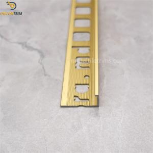 Wholesale Metal Tile Trim Strips Profile Tile Edging Strip Metal Tile Trims from china suppliers