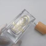 Waterproof Vinyl Label Gold Foil Perfume Stickers for Cosmetic Perfume Bottle