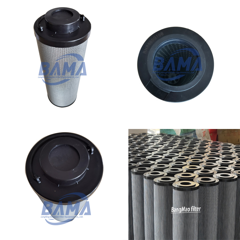 Online Support After Service Glass Fiber Replacement SH74024 Hydraulic Filter Element