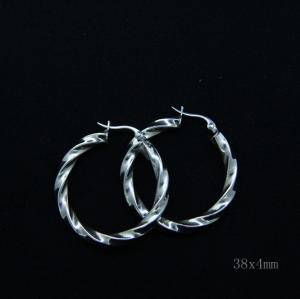 Wholesale Classic 316L Stainless Steel Fashion Jewelry Earrings Hoops Earrings LEH65 from china suppliers