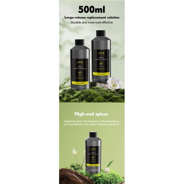 500ml Capacity Portable Aroma Diffuser Essential Oil Diffuser For Household Hotel