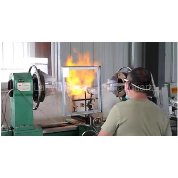 Large Diameter High Purity High Pressure Quartz Glass Tube for Semiconductor Applications