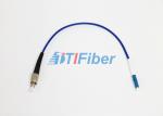 FC Fiber Optic Patch Cord With G657A1 Fiber , LSZH Armored Fiber Patch Cable