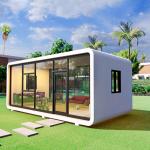 Apple Cabin House Customized Color Dry-Wet Separation Bathroom Insulation Rock
