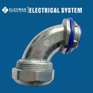 Wholesale Insulated Liquid Tight Connector 90 Degree Type Zinc 3/4&quot; UL Listed from china suppliers