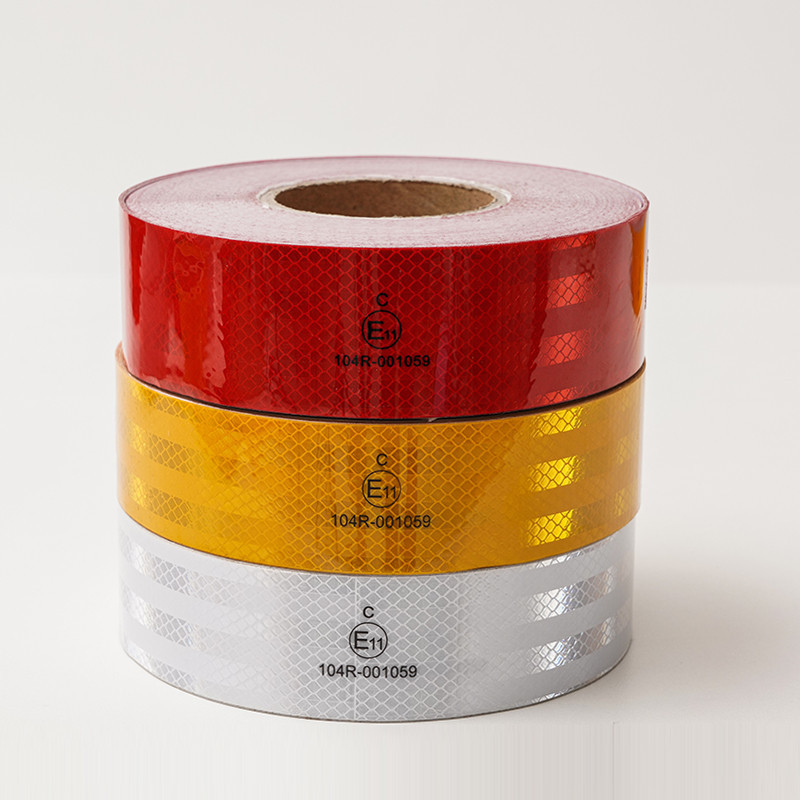 High Visibility ECE 104R Reflective Tape Reflective Warning Tape for Truck