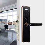 Alkaline Battery Smart Fingerprint Door Lock FCC Anti Theft With Tuya App