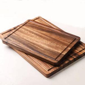 Wholesale Kitchen 15mm Walnut Wood Cutting Board Easy Clean Surface Non Slip from china suppliers