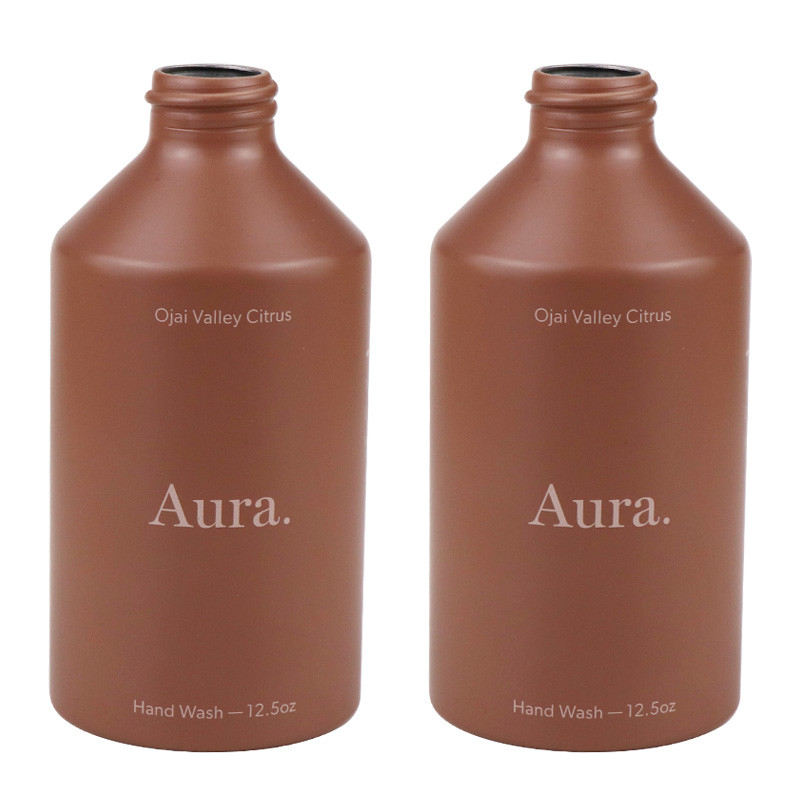 Chocolate Brown Empty Makeup Spray Bottle 100ml 120ml Cosmetic Aluminum Bottle