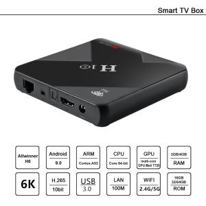 Wholesale 4k Android Tv Ott Ematic Box 3840*2160px Amlogic 905w Quad Core VOD from china suppliers