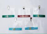 Stationery Products Id Tag Holder , Retractable Name Badge Holders With Clips