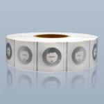 Roll Blank RFID NFC Sticker , White Paper Nfc Tag Label 216
