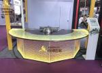 Commercial Induction Semi - Circle Teppanyaki Table Grill With Purification