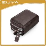 11x7.5cm CDR Organiser Purse Wristlet Clutch , PSD Womens RFID Blocking Wallet