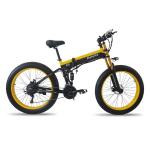 26" Electric Folding Fat Tire Bike 3H Charging 45km/H Max Speed