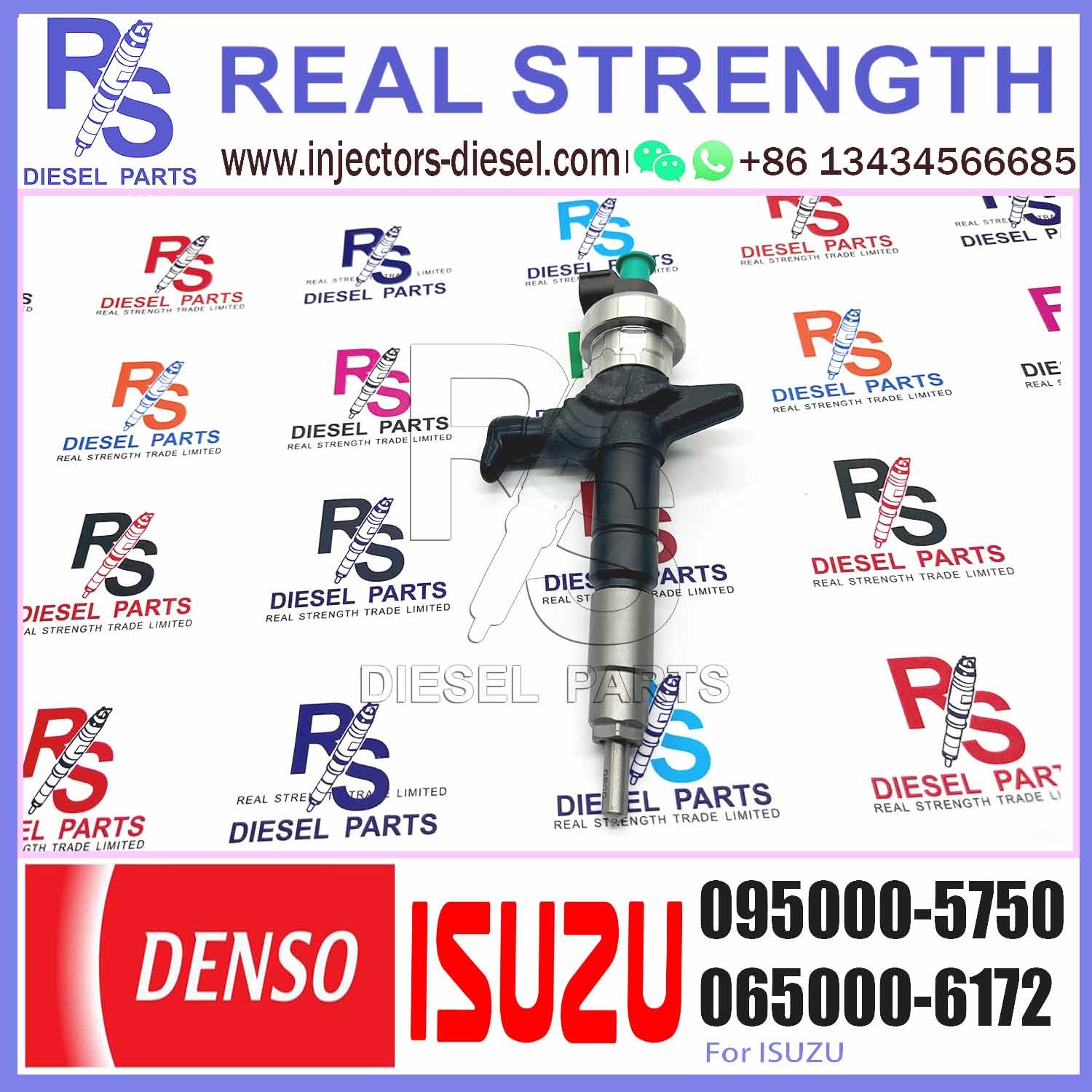 Domestic brand new Diesel Engine Parts common rail fuel Injector 095000-5431 8-97311372-2 095000-5750 for Toyota Series