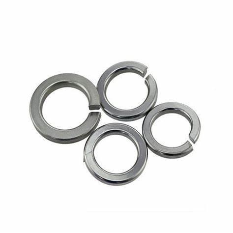 Aluminium Carbon Steel Spring Washer Zinc Plated Hot Dip Galvanized Helical