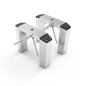 Wholesale Bi Direction Stainless Steel Bar Turnstiles , Gym Turnstiles Access Control from china suppliers