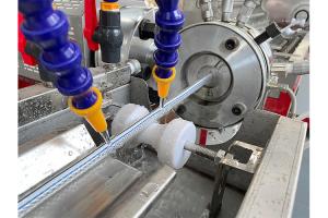 Wholesale Sino Holyson HSJ-65/28 16-50mm PVC Clear Water Hose Making Machine from china suppliers
