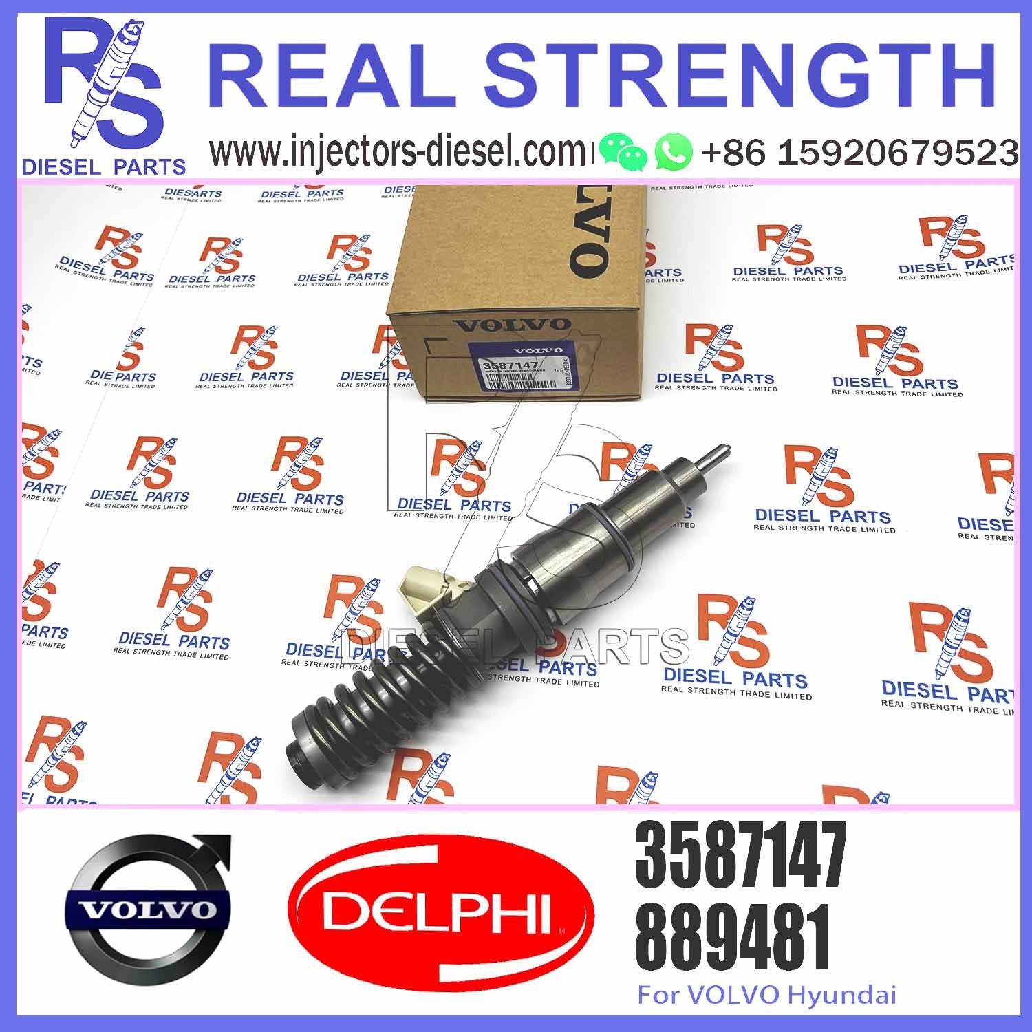 Injectors New Diesel Fuel Injector 3587147 BEBE4C06001 3840043 22027807 for V-O-L-V