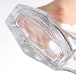 Aluminum Plastic PP Collar Super Flint Glass 750ml Bottles for Whisky Vodka