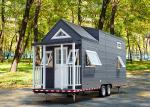 Tiny Prefabricated Mini House Portable Mobile Home Trailer Houses On Wheels