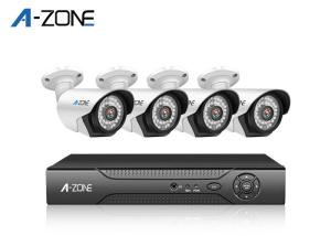 Wholesale 2MP 4 Channel IP CCTV Camera Kits , Metal Bullet Hd Ip Nvr Security System from china suppliers