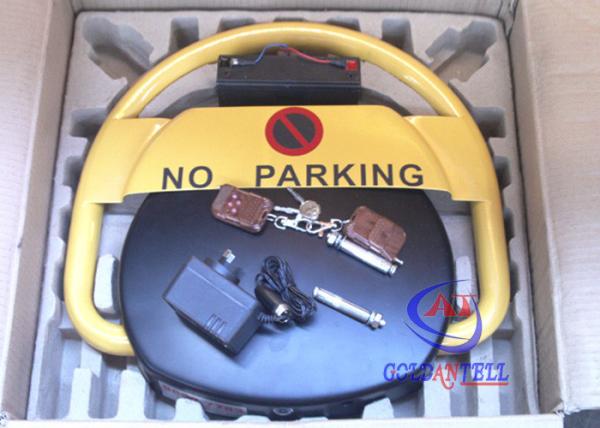 Outdoor IP62 Waterproof Soloar Parking Lock , Intelligent 30M Remote Parking