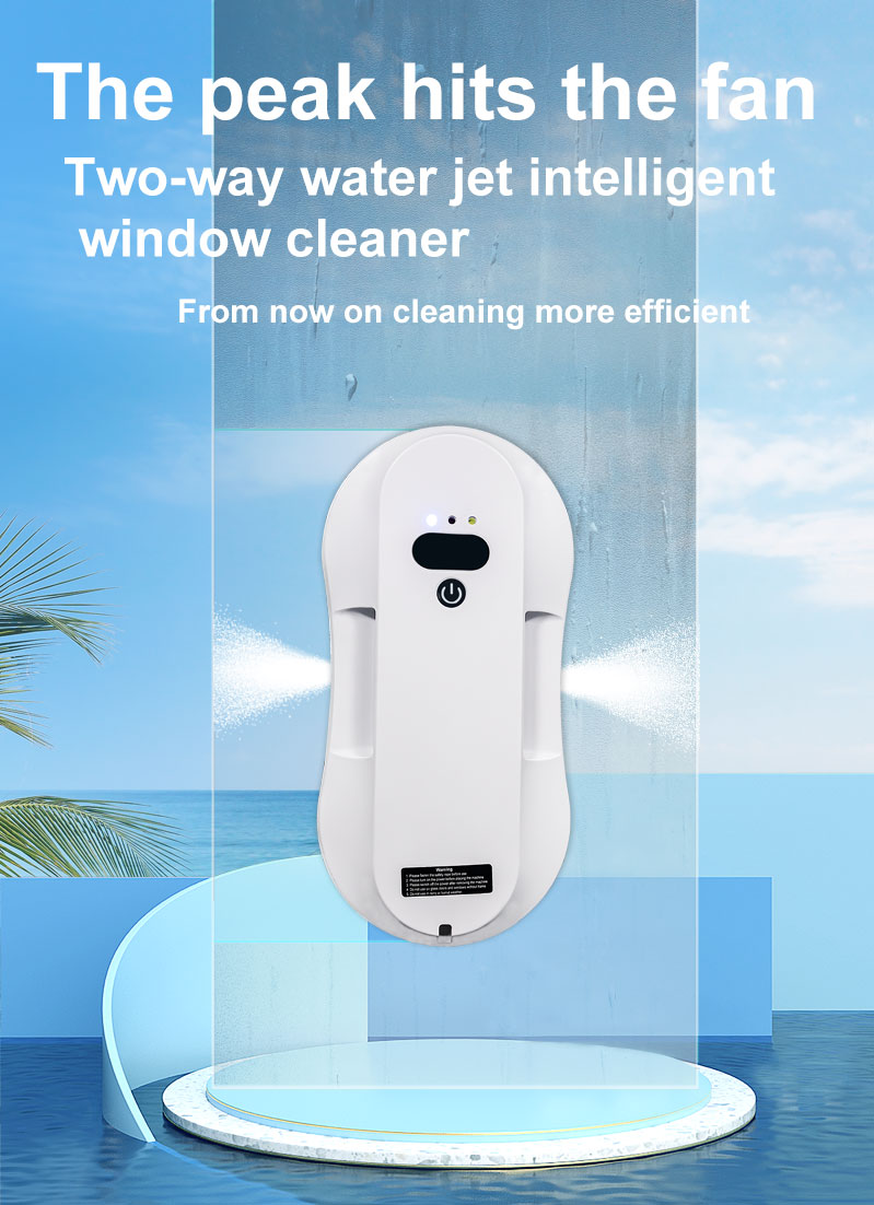 Ultra Thin Window Cleaning Robot with App-Controlled Remote Control and Private Mold