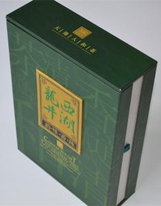 Wholesale High-end popular paper green tea packaging gift boxes from china suppliers