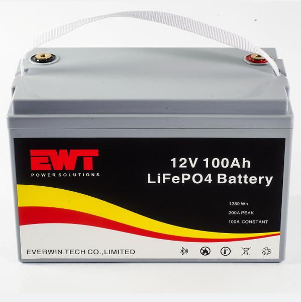 Latest 12.8V 100ah High-Capacity LiFepo4 Battery Is Designed For Home Energy